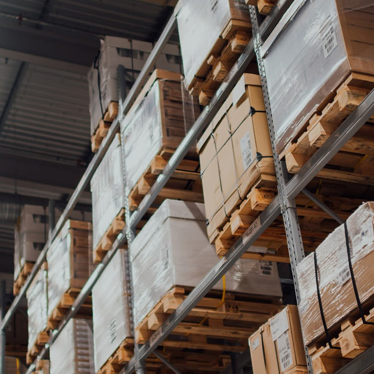 Lagerlogistik aus Willich, Gelagerte Kartons